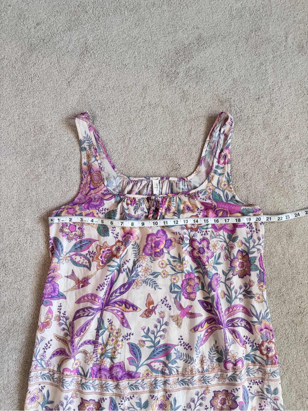 🔥🔥SALE!!🔥🔥 Spell Designs Mojave Lily Mini Floral Sleeveless mini Dress - Picture 9 of 14